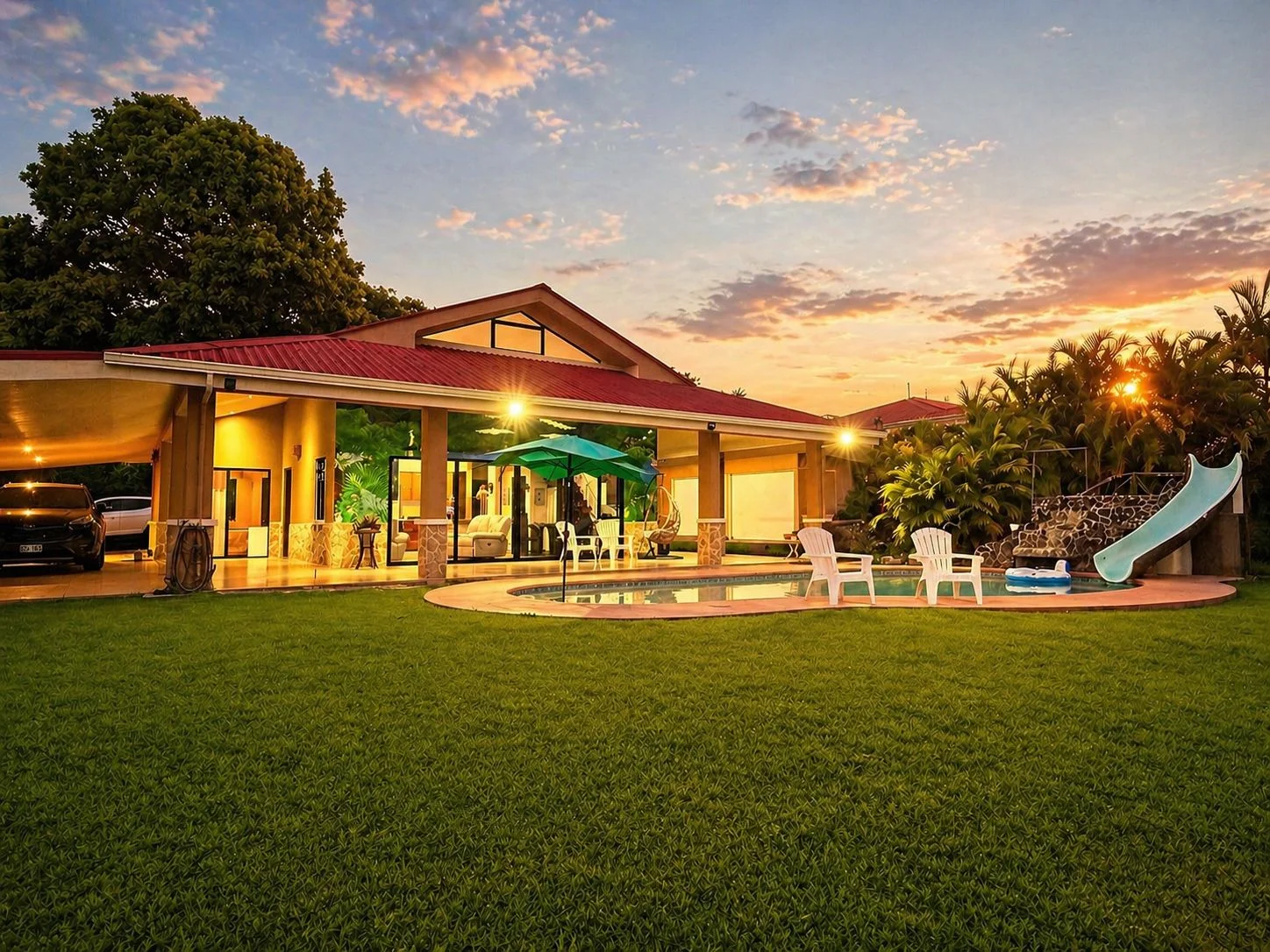 Carolina Style Home with Pool & Lake Arenal Views | Walk to Town photo 1