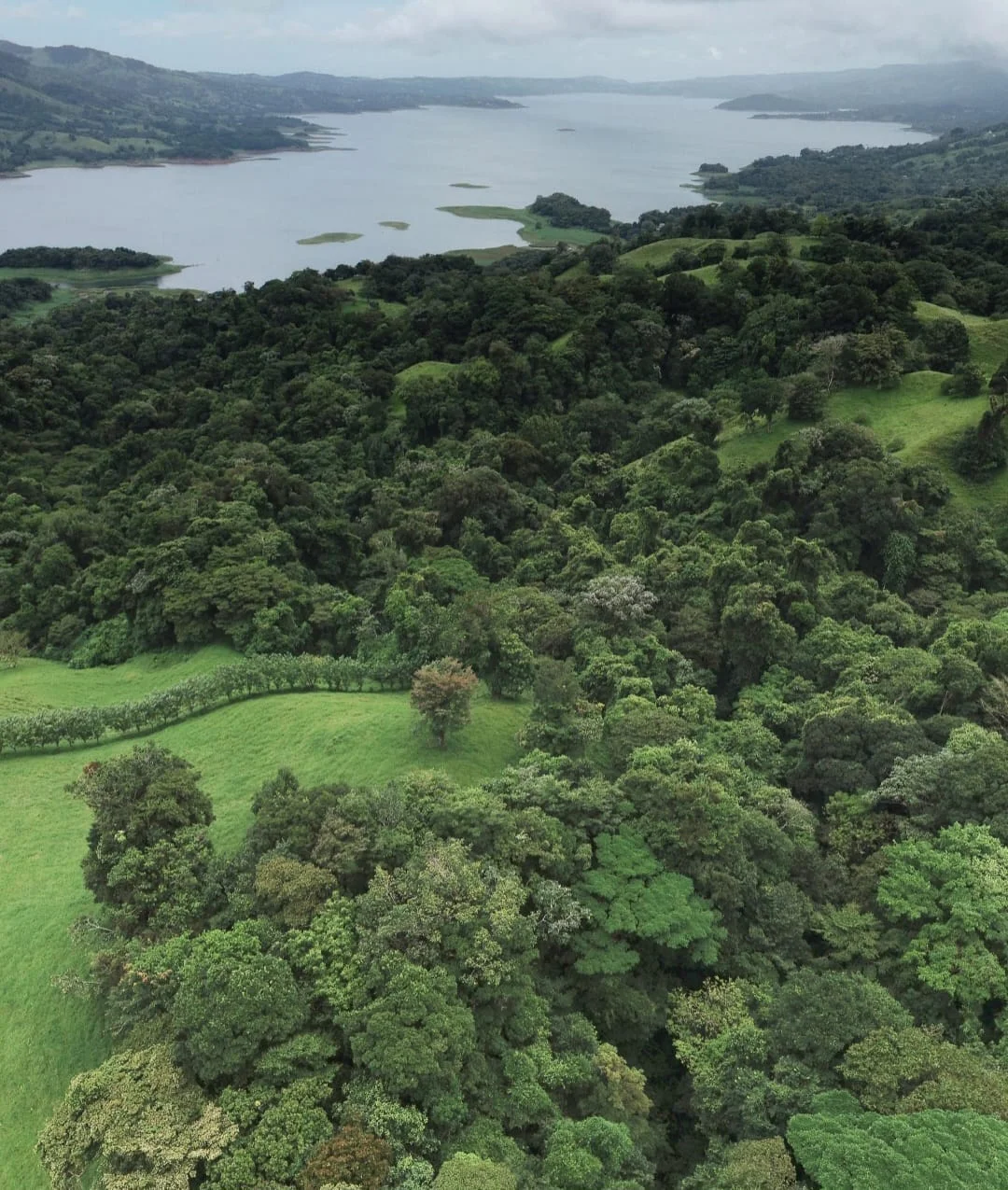 86-Acre Lake, Volcano & Mountain View Estate with Natural Springs – Nuevo Arenal photo 2